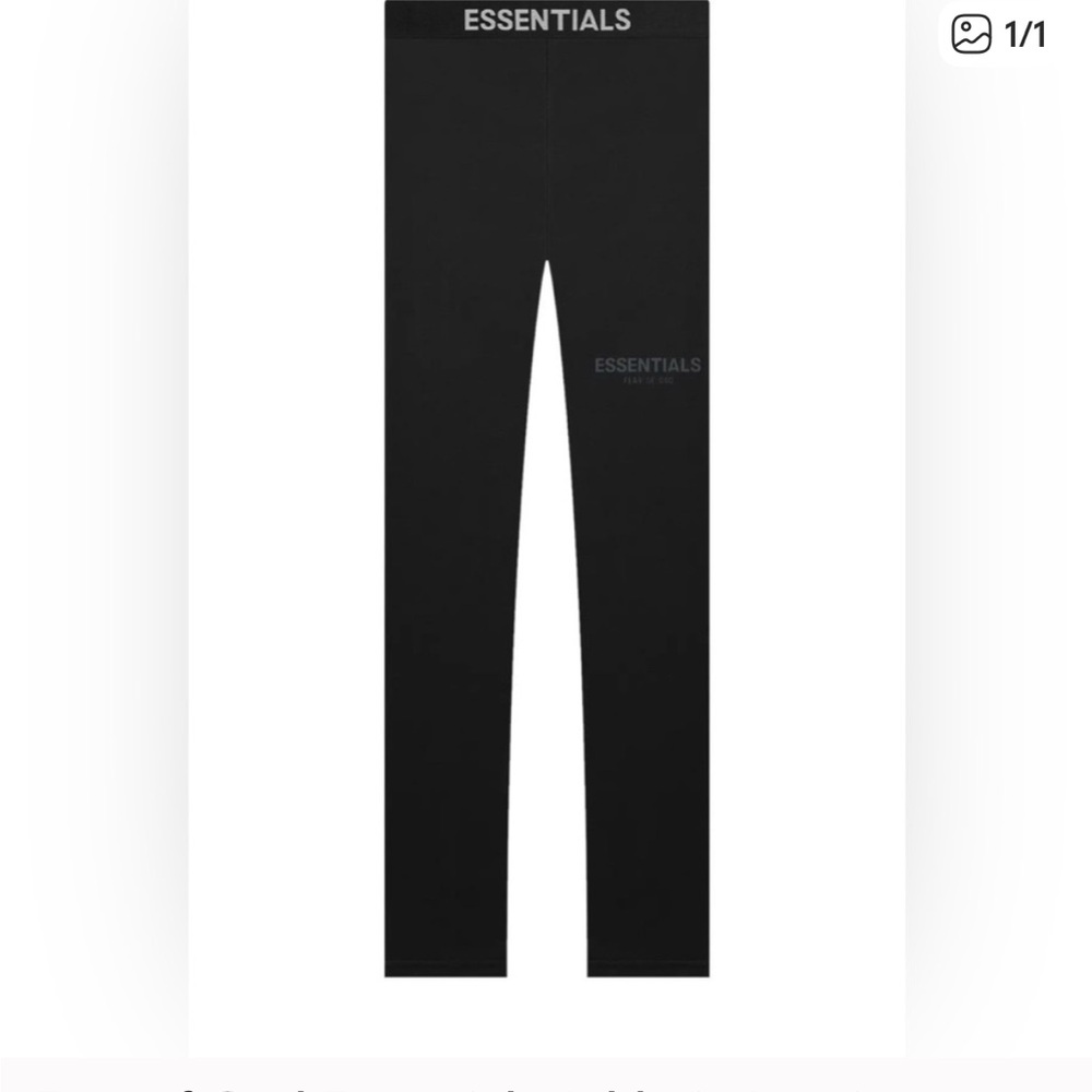 Fear of God Essentials Athletic Legging Black Large